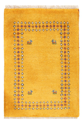 Gabbeh Rug - Perser - 84 x 62 cm - gold