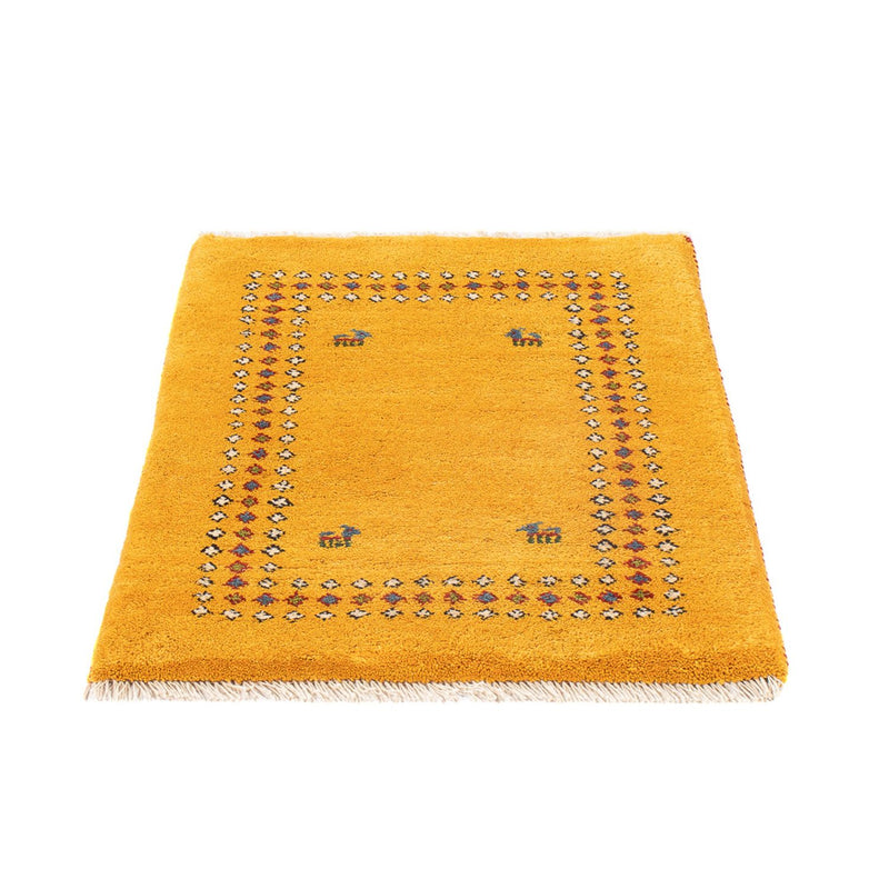 Gabbeh Rug - Perser - 84 x 62 cm - gold