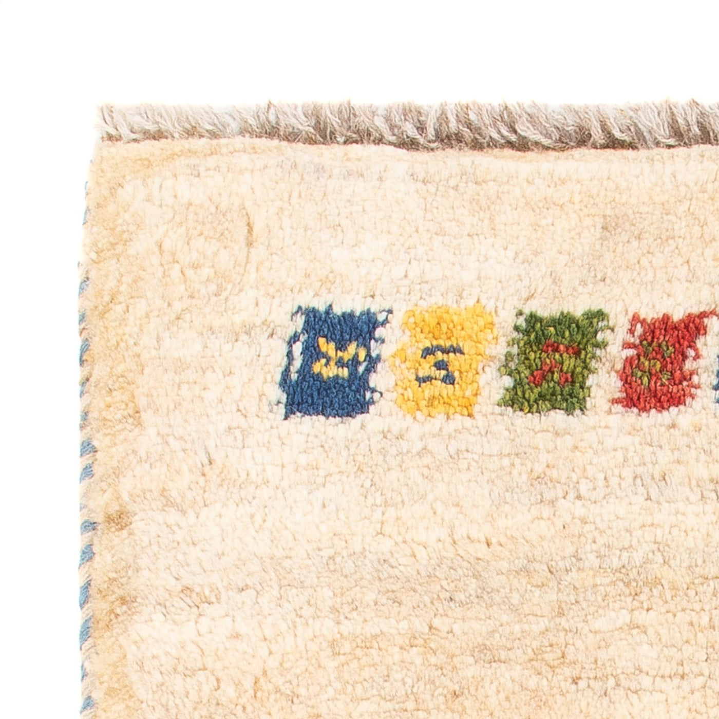 Persian Gabbeh Rug 60x40cm - Perserteppich Wollteppich