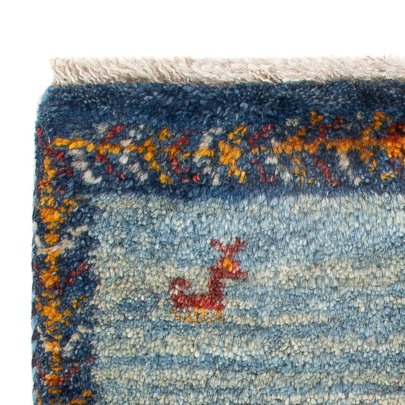 Persian Gabbeh Rug 60x40cm - Perserteppich Wollteppich