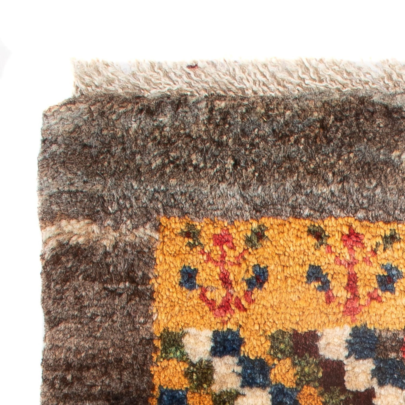 Persian Gabbeh Rug 60x40cm - Perserteppich Wollteppich