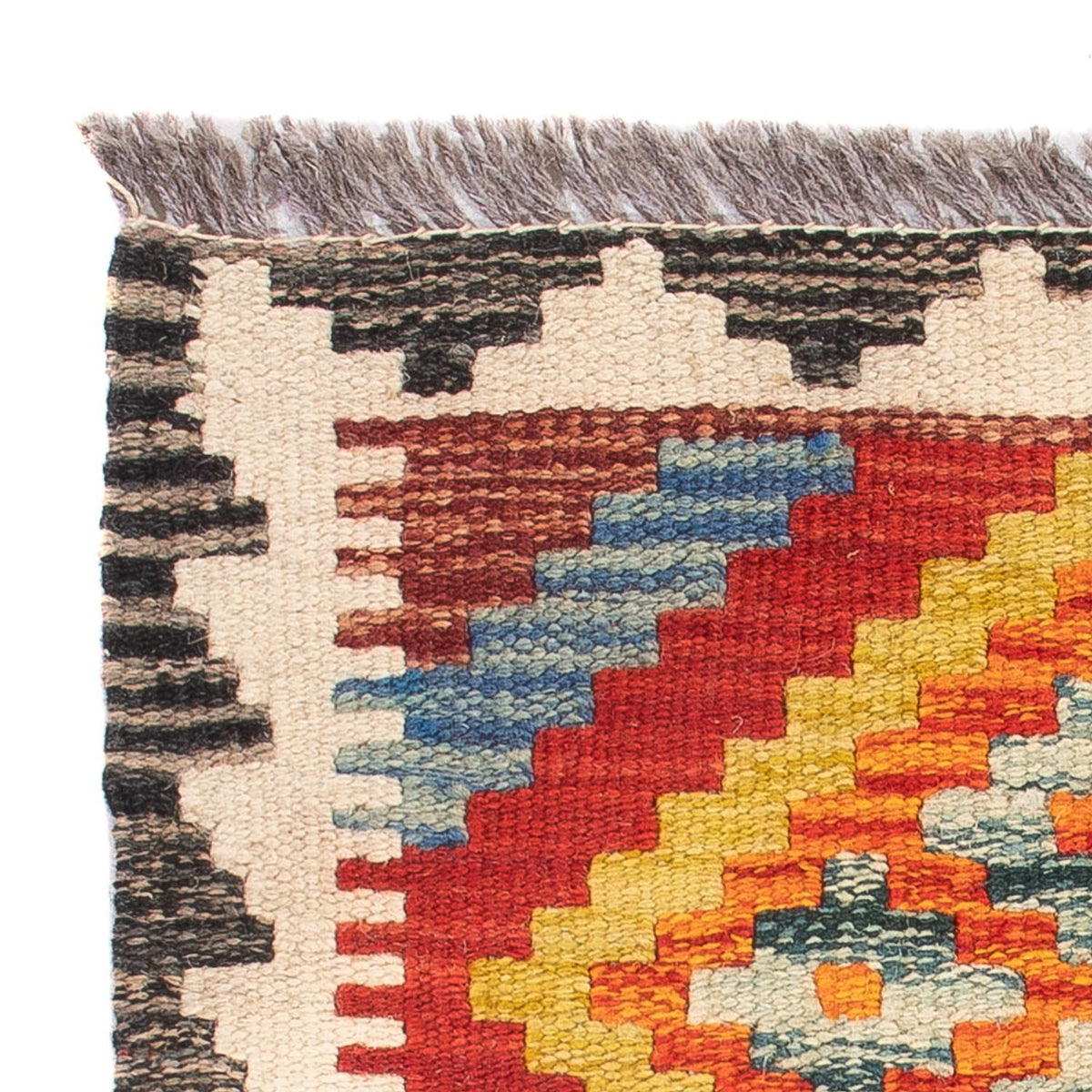 Kelim Rug - Splash - 60 x 40 cm - multicolored