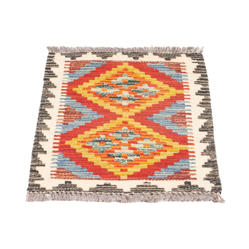 Kelim Rug - Splash - 60 x 40 cm - multicolored