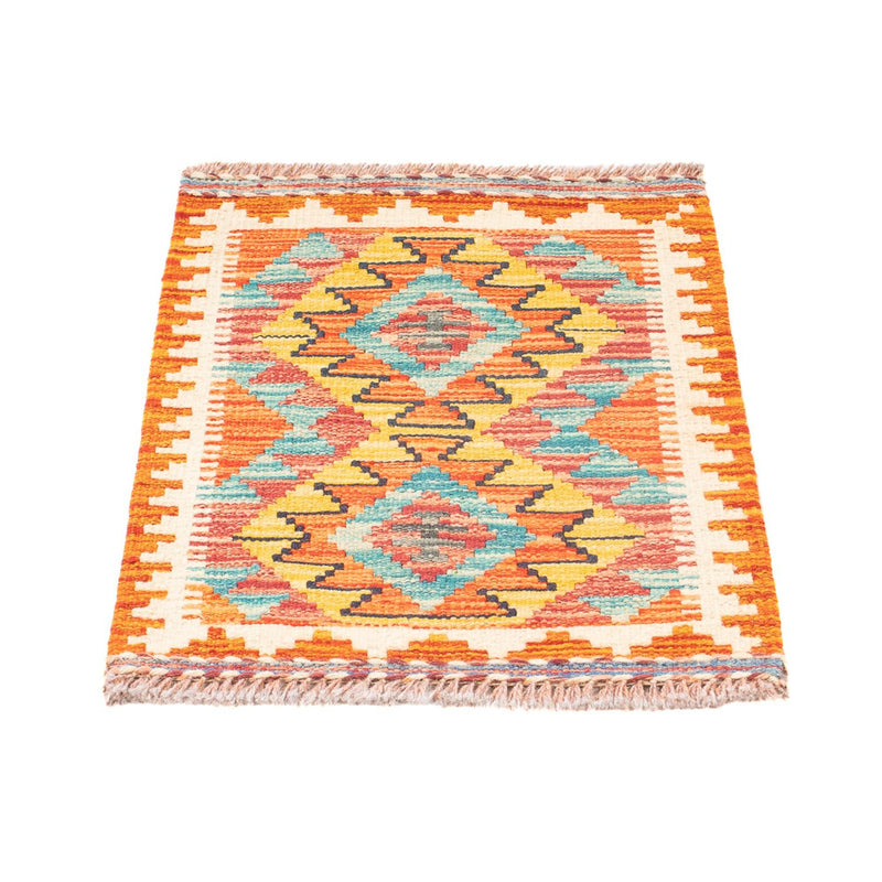 Kelim Rug - Splash - 60 x 40 cm - multicolored