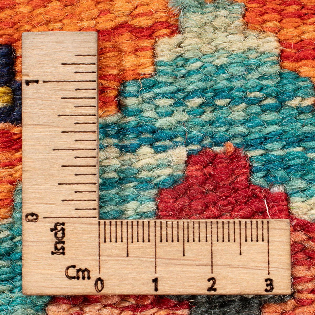 Kelim Rug - Splash - 60 x 40 cm - multicolored