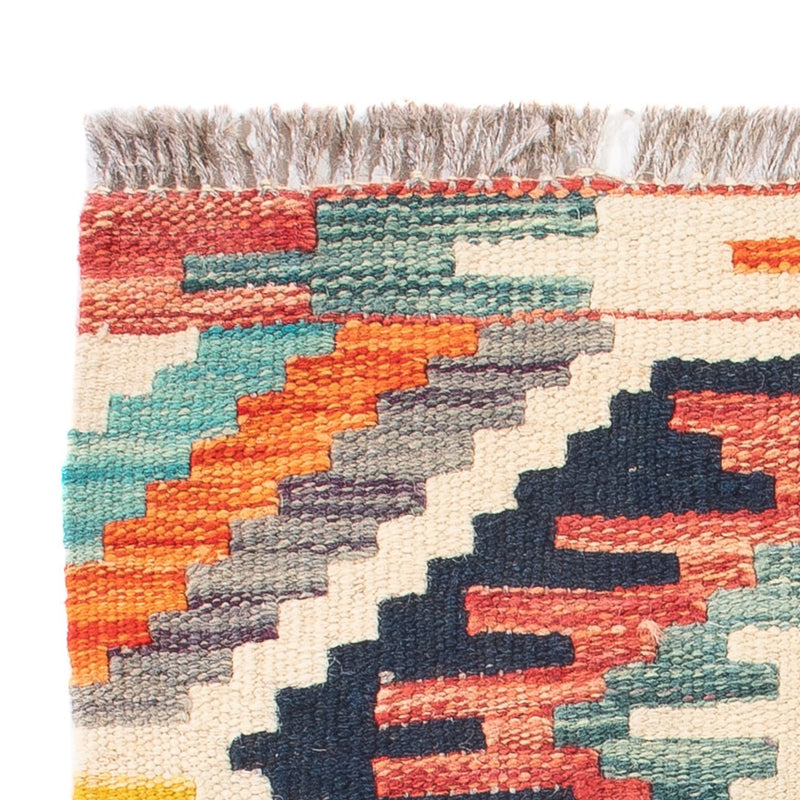 Kelim Rug - Splash - 60 x 40 cm - multicolored