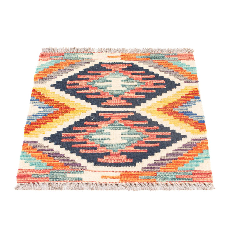 Kelim Rug - Splash - 60 x 40 cm - multicolored