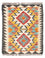 Kelim Rug - Splash - 60 x 40 cm - multicolored