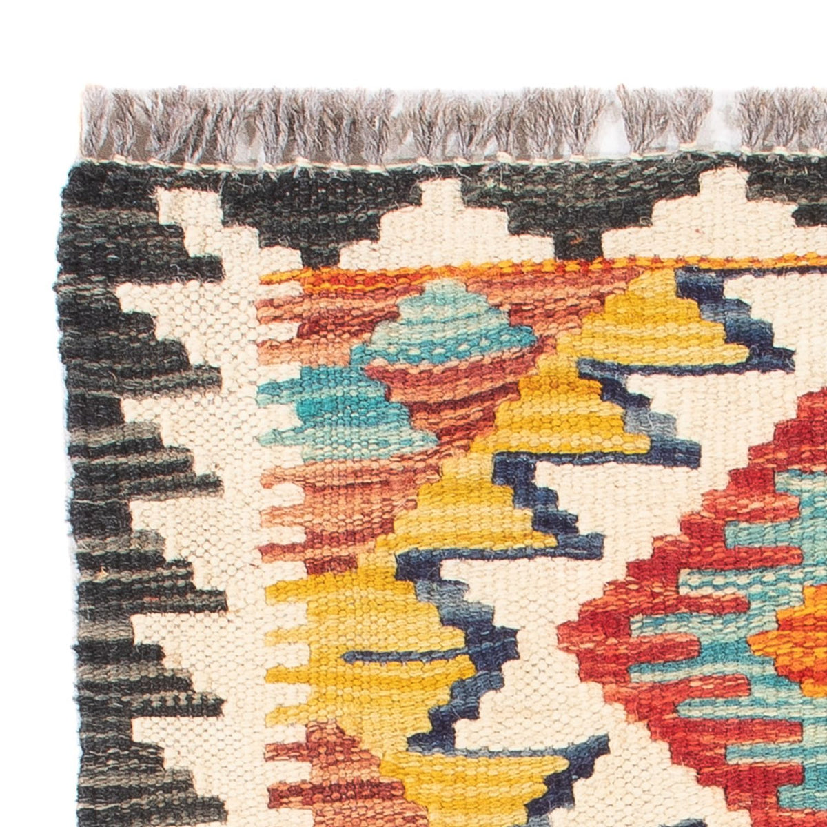 Kelim Rug - Splash - 60 x 40 cm - multicolored