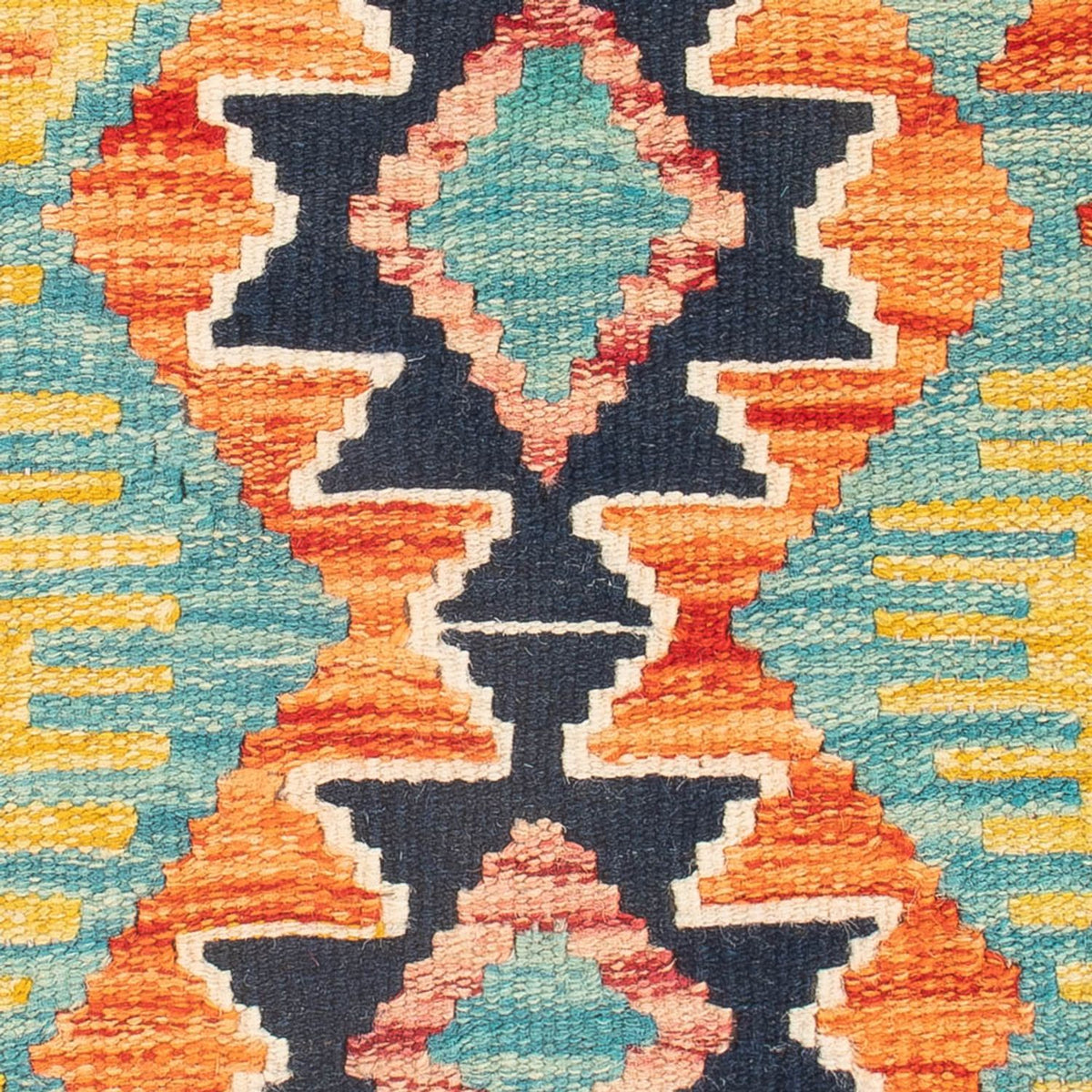 Kelim Rug - Splash - 60 x 40 cm - multicolored