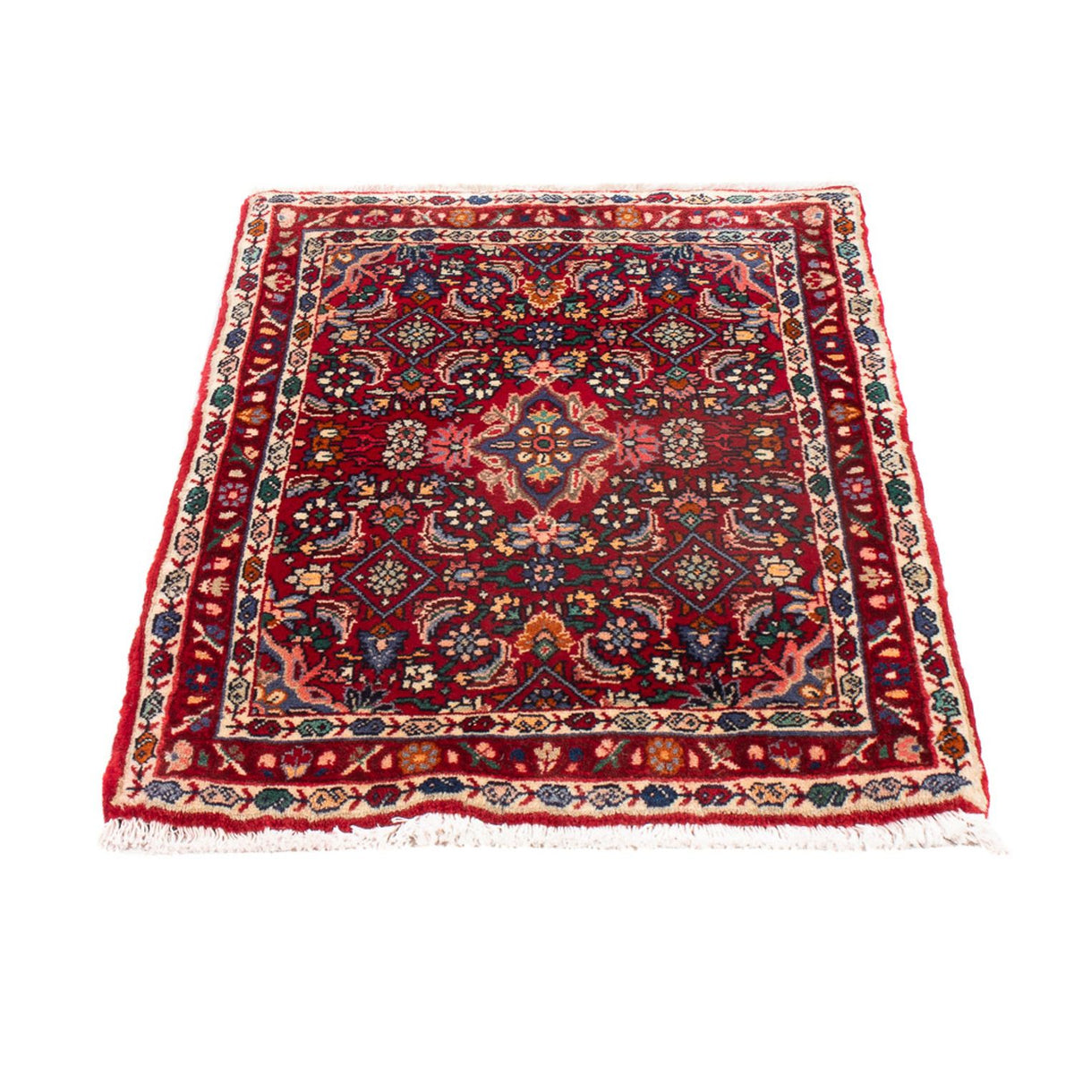Perser Rug - Bidjar - 80 x 52 cm - bordeaux red