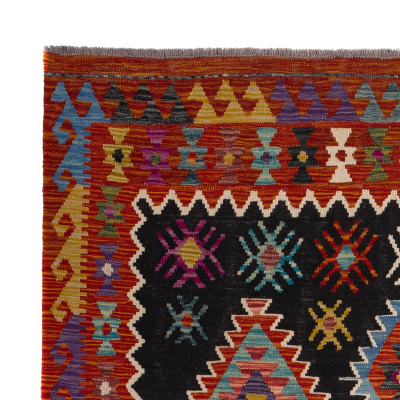 Kelim Rug - Splash - 244 x 178 cm - multicolored