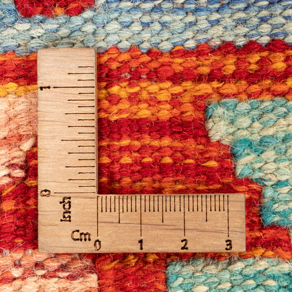 Kelim Rug - Splash - 244 x 178 cm - multicolored