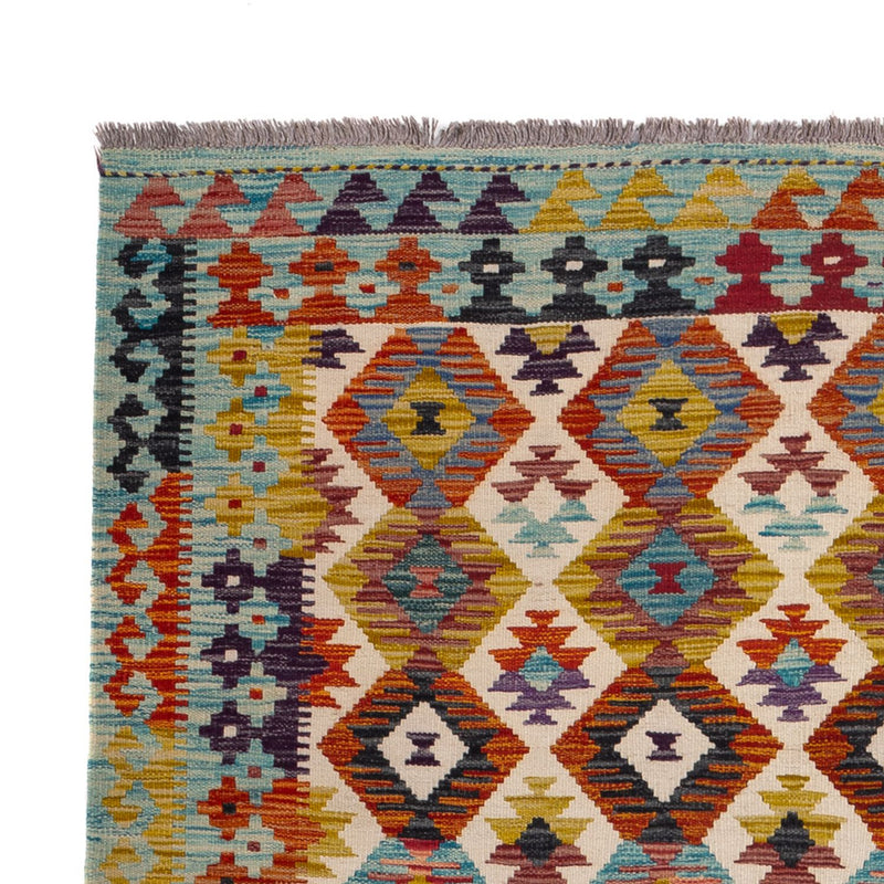 Kelim Rug - Splash - 243 x 169 cm - multicolored