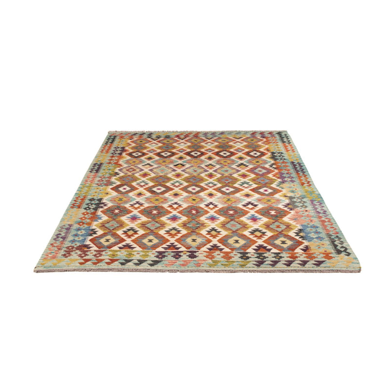 Kelim Rug - Splash - 243 x 169 cm - multicolored