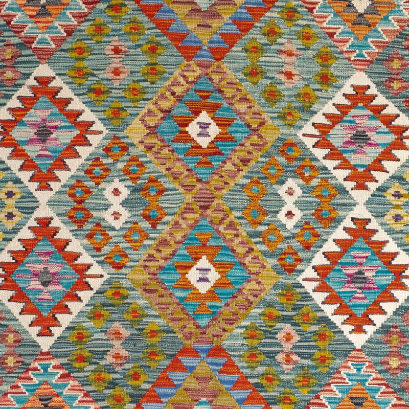 Kelim Rug - Splash - 248 x 183 cm - multicolored