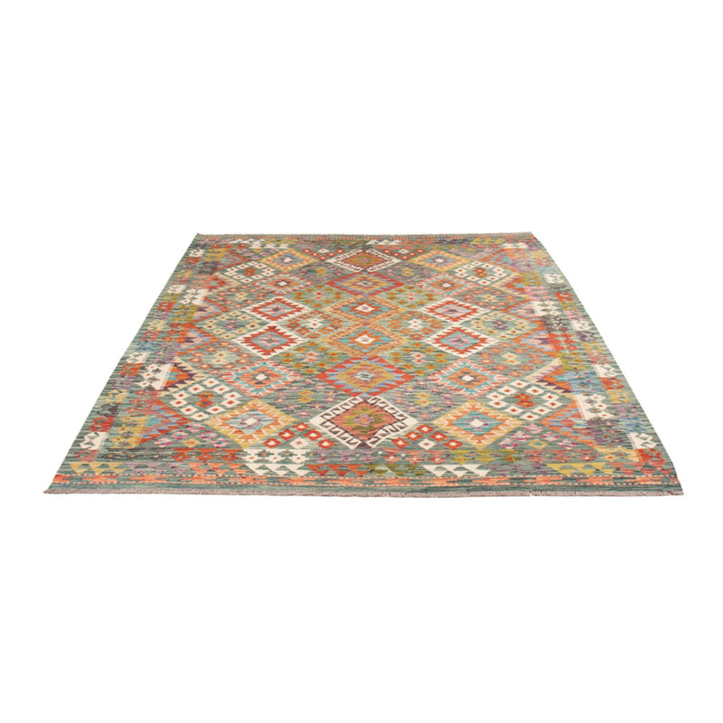 Kelim Rug - Splash - 248 x 183 cm - multicolored