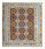 Kelim Rug - Splash square  - 207 x 203 cm - multicolored