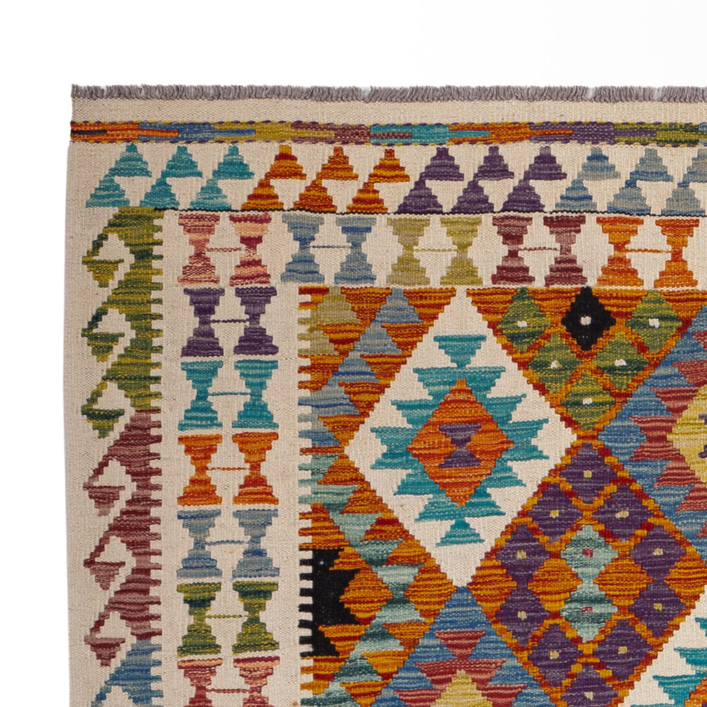 Kilim Maimana Rug 196x150cm - Wool Rug