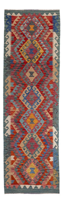 Runner Kelim Rug - Splash - 244 x 79 cm - multicolored