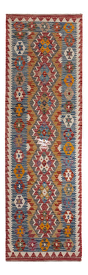Runner Kelim Rug - Splash - 243 x 79 cm - multicolored