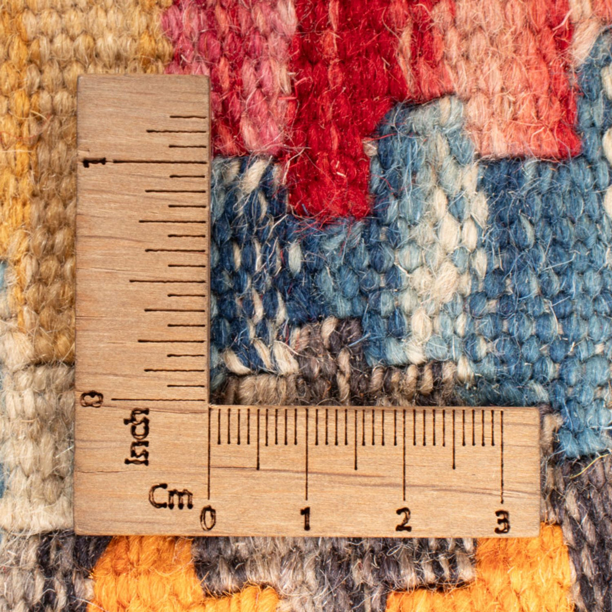 Runner Kelim Rug - Splash - 243 x 79 cm - multicolored