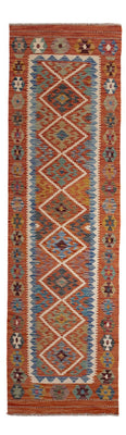 Runner Kelim Rug - Splash - 246 x 76 cm - multicolored
