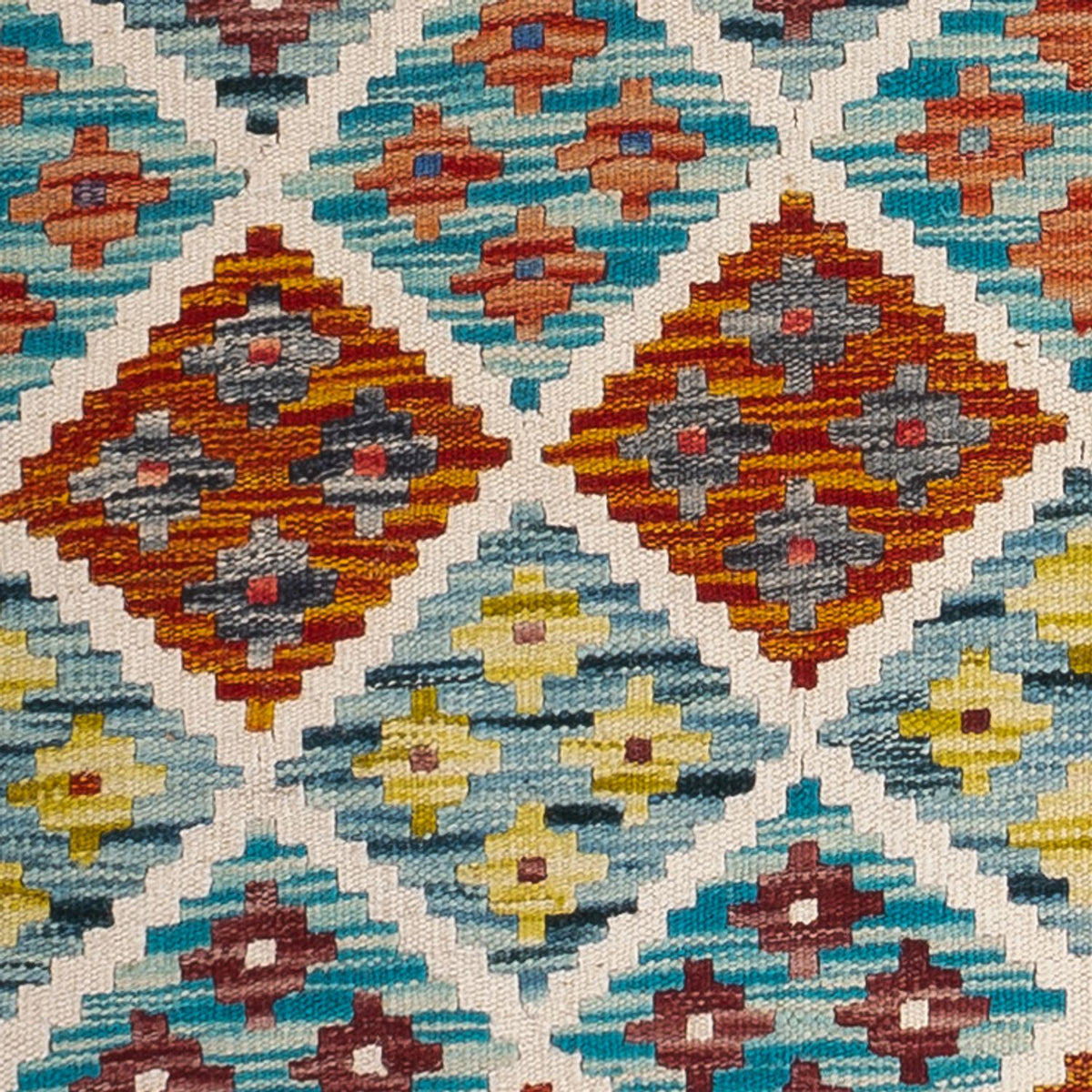 Runner Kelim Rug - Splash - 239 x 79 cm - multicolored