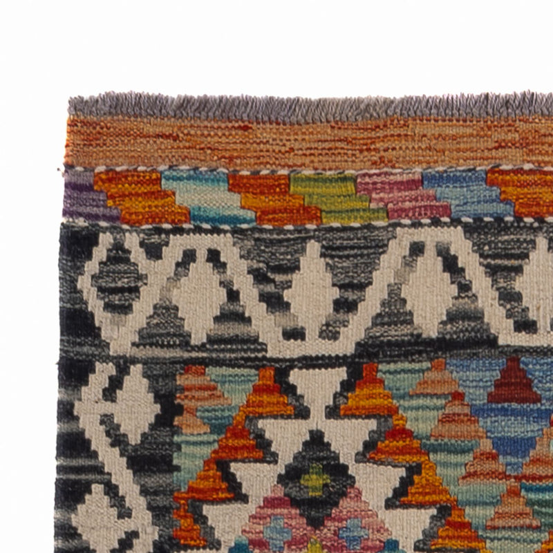 Runner Kelim Rug - Splash - 193 x 80 cm - multicolored