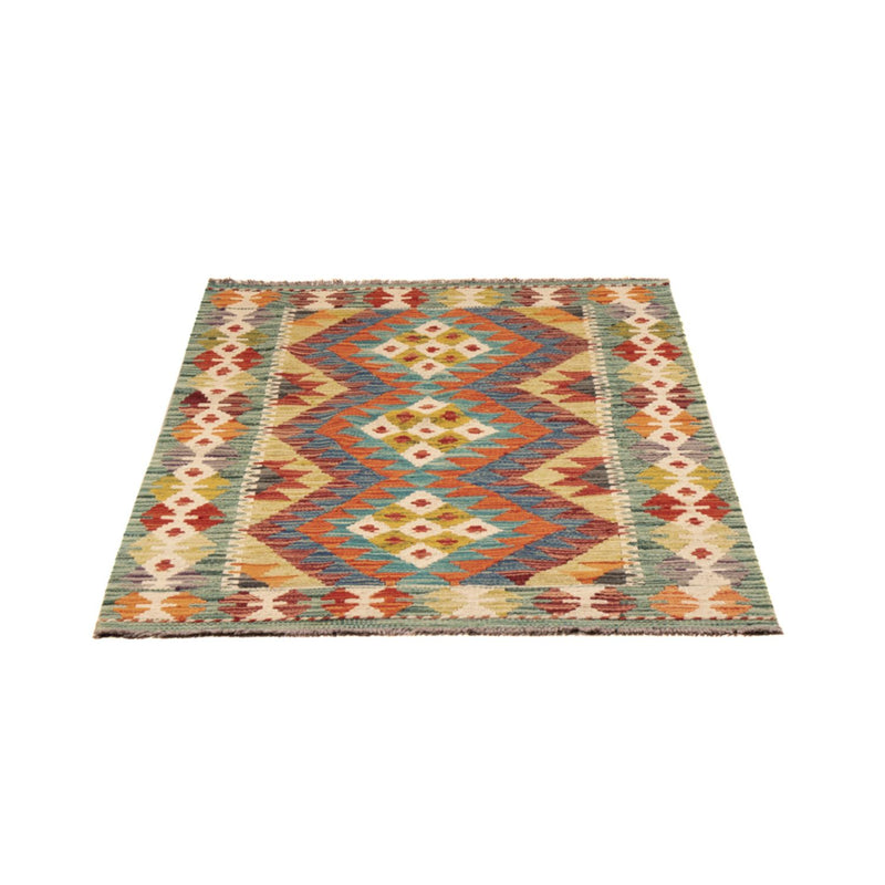 Kelim Rug - Splash - 123 x 79 cm - multicolored