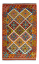 Kelim Teppich - Splash - 127 x 82 cm - mehrfarbig