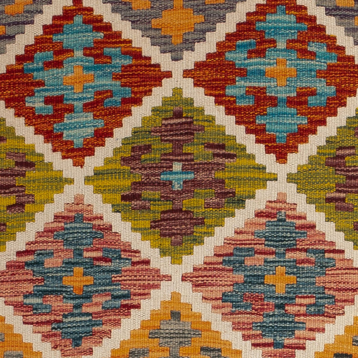 Kelim Rug - Splash - 127 x 82 cm - multicolored