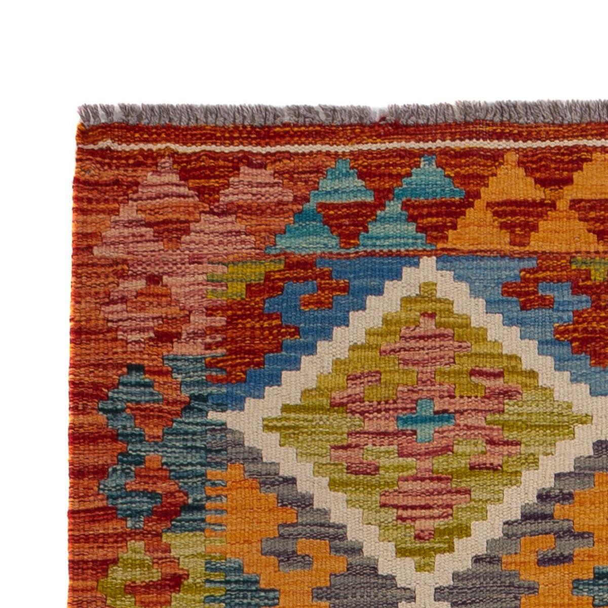 Kelim Rug - Splash - 127 x 82 cm - multicolored