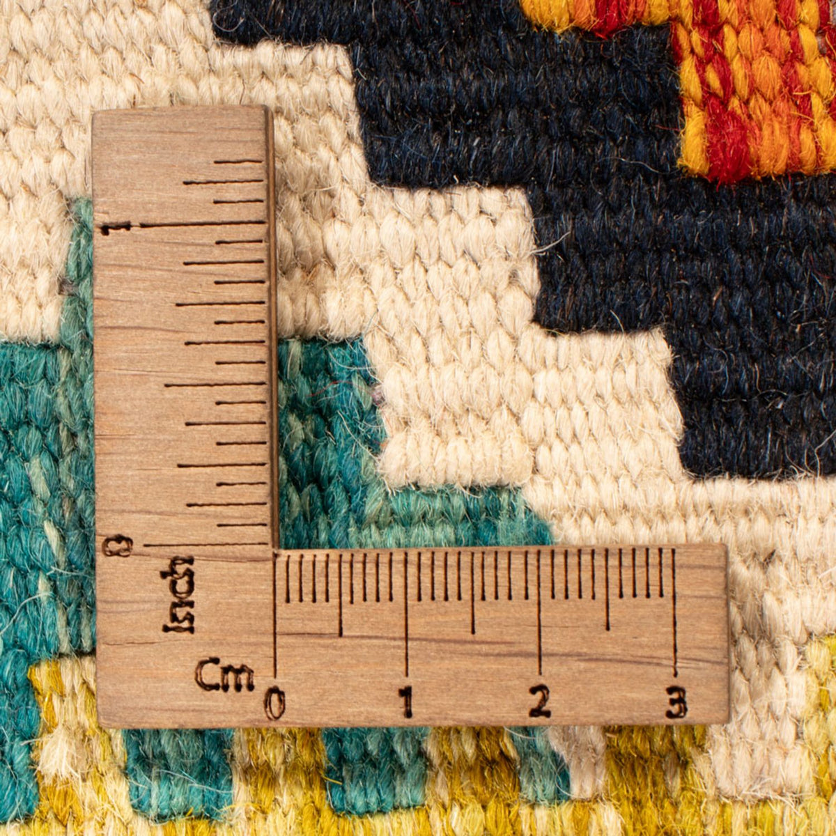 Kelim Rug - Splash - 119 x 83 cm - multicolored