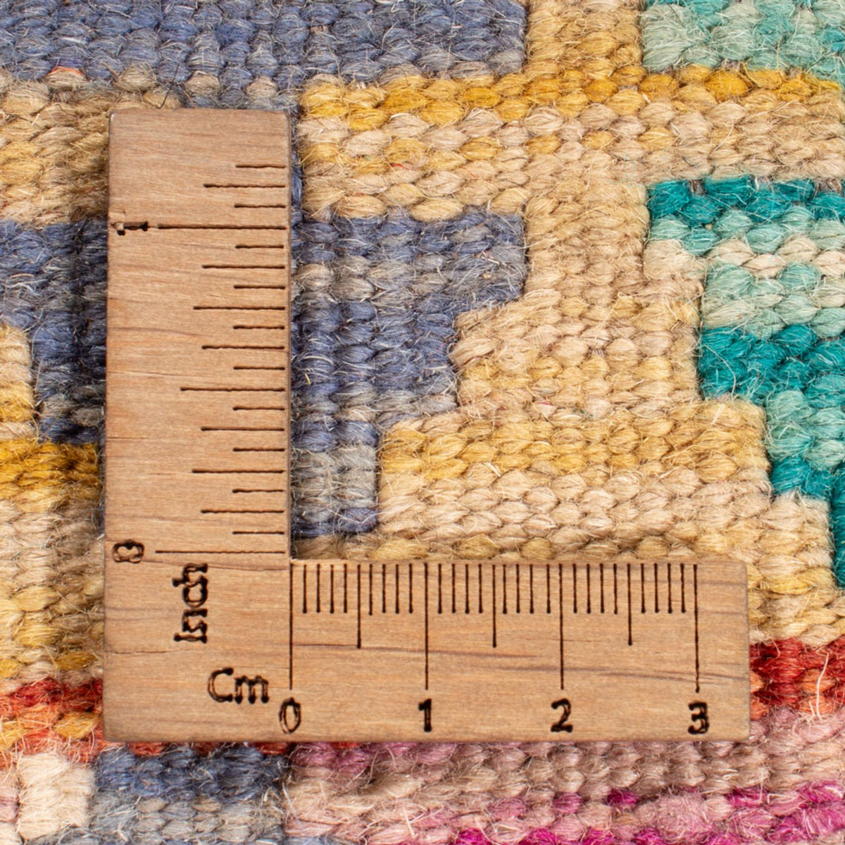 Kelim Rug - Splash - 204 x 148 cm - multicolored