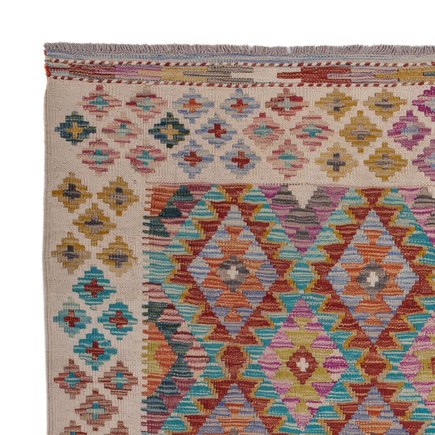 Kilim Maimana Rug 198x150cm - Wool Rug