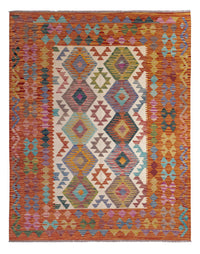 Kelim Rug - Splash - 198 x 149 cm - multicolored