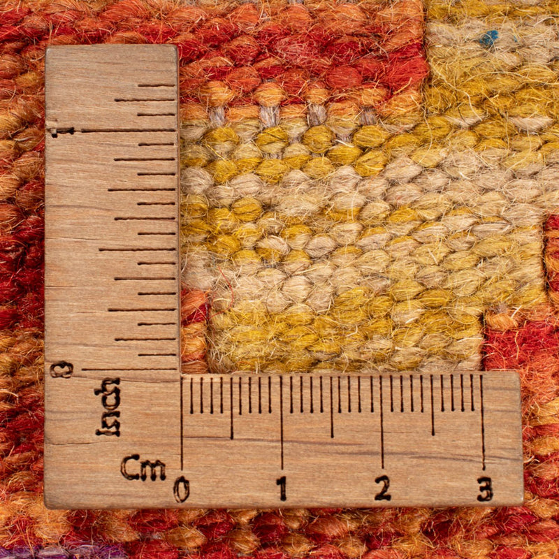 Kelim Rug - Splash - 198 x 149 cm - multicolored