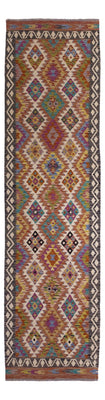 Runner Kelim Rug - Splash - 295 x 85 cm - multicolored