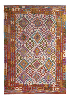 Kelim Rug - Splash - 236 x 170 cm - multicolored