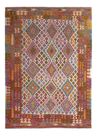 Kelim Rug - Splash - 236 x 170 cm - multicolored