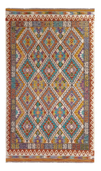 Kelim Rug - Splash - 246 x 153 cm - multicolored
