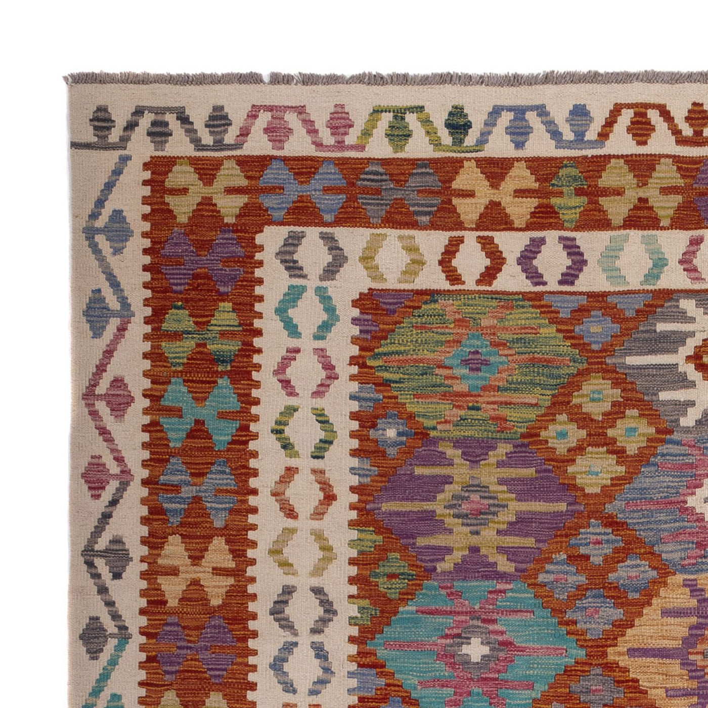Kilim Maimana Rug 247x195cm - Wool Rug