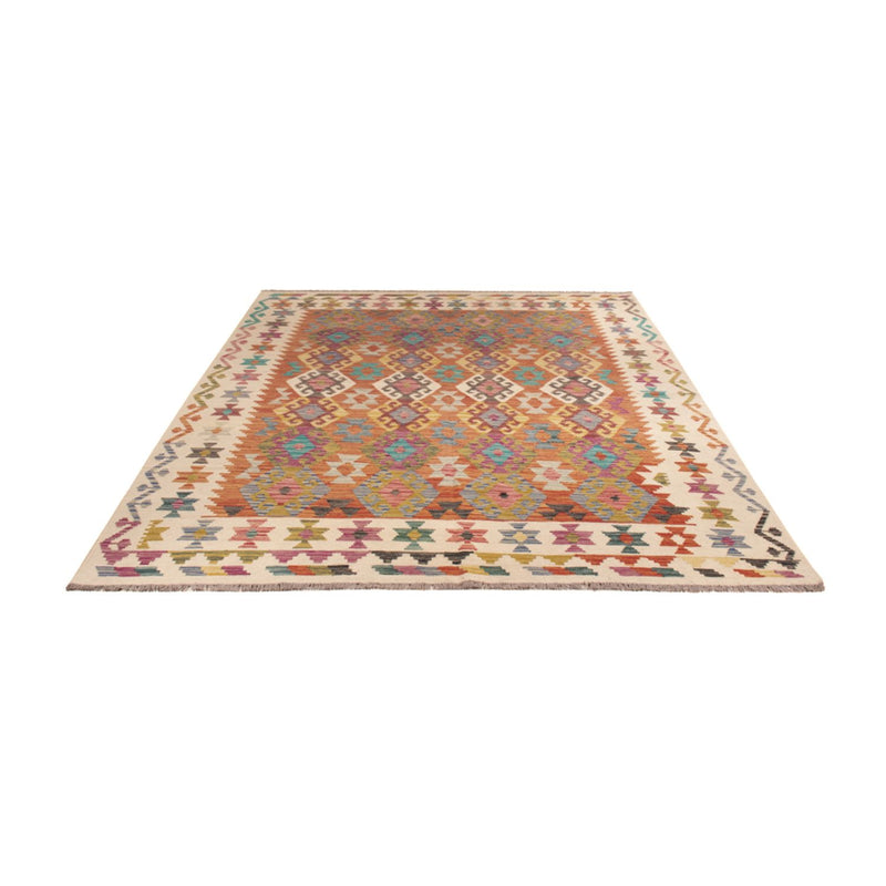 Kelim Rug - Splash - 253 x 203 cm - multicolored