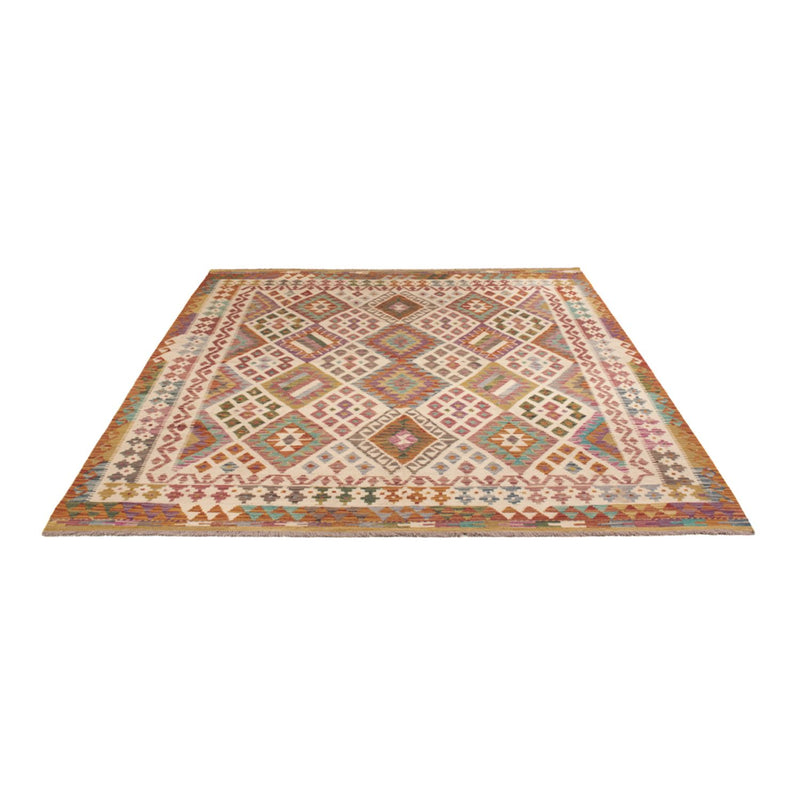 Kelim Rug - Splash - 243 x 201 cm - multicolored