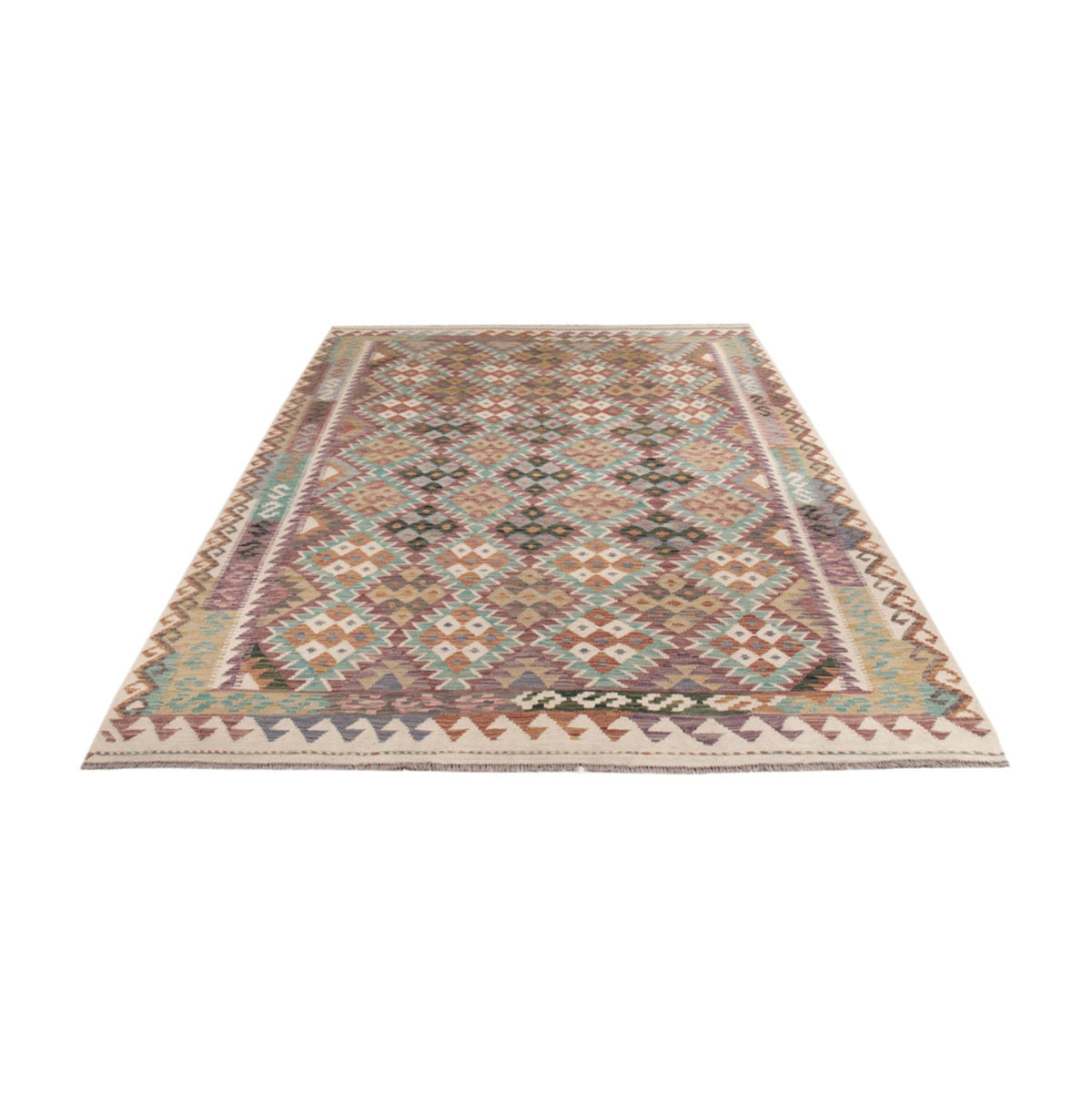 Kelim Rug - Splash - 285 x 195 cm - multicolored