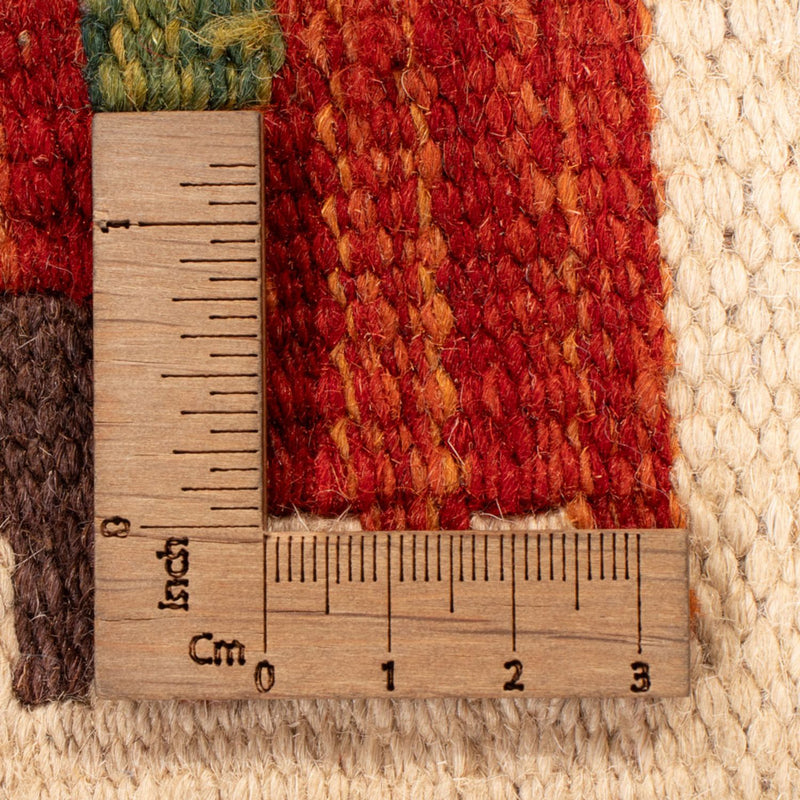 Runner Kelim Rug - Splash - 199 x 101 cm - multicolored