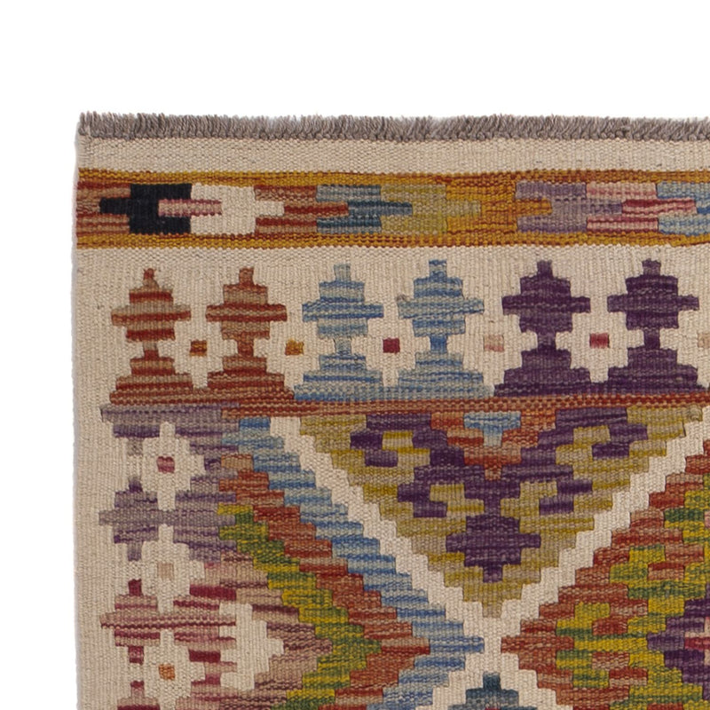 Runner Kelim Rug - Splash - 195 x 95 cm - multicolored