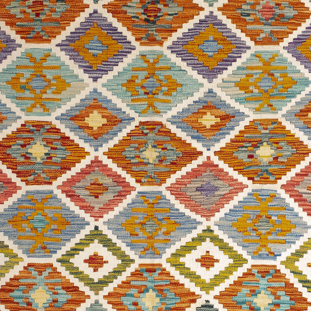 Kelim Rug - Splash - 238 x 178 cm - multicolored