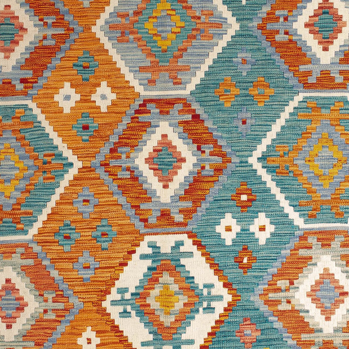 Kelim Rug - Splash - 248 x 178 cm - multicolored